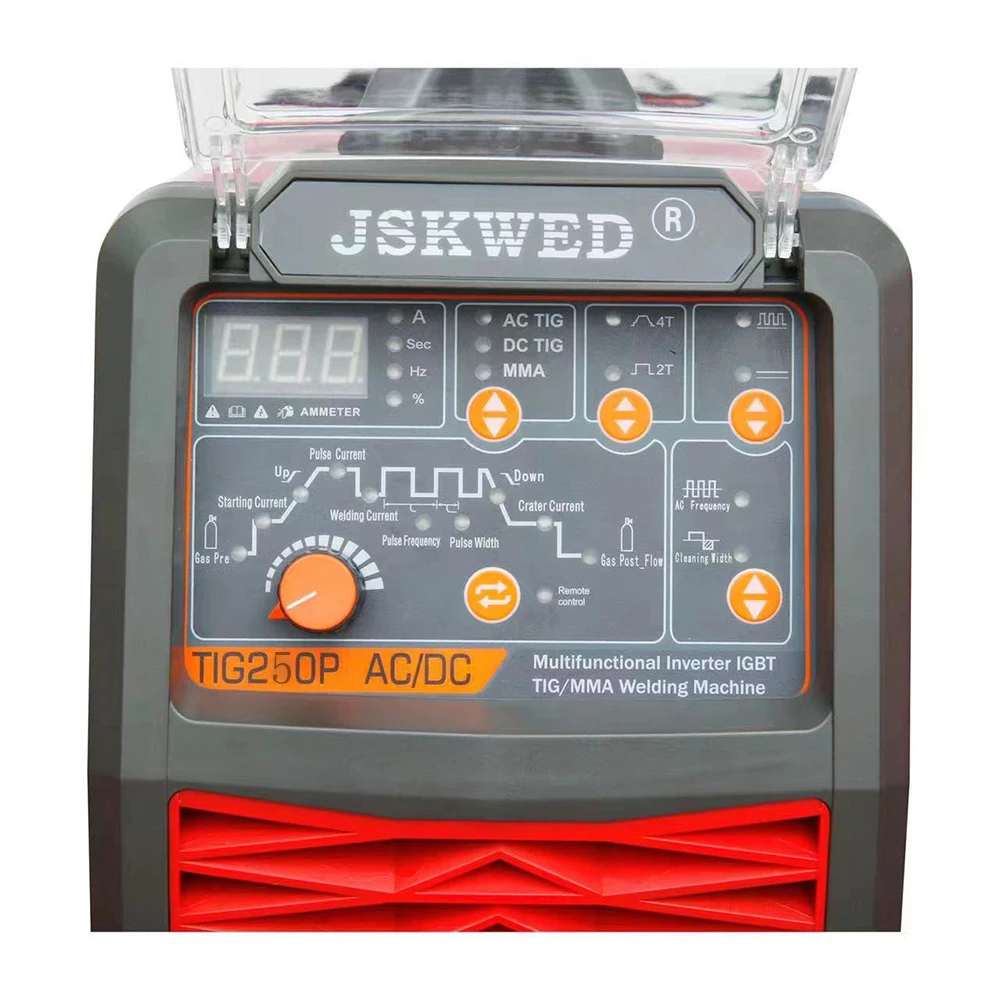 Сварочный аппарат SANYU TIG Цифровой инвертор сварочный 250A AC DC TIG/MMA высокочастотный IGBT