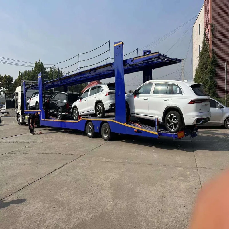 3-осный 8-автомобильный грузовой автомобиль