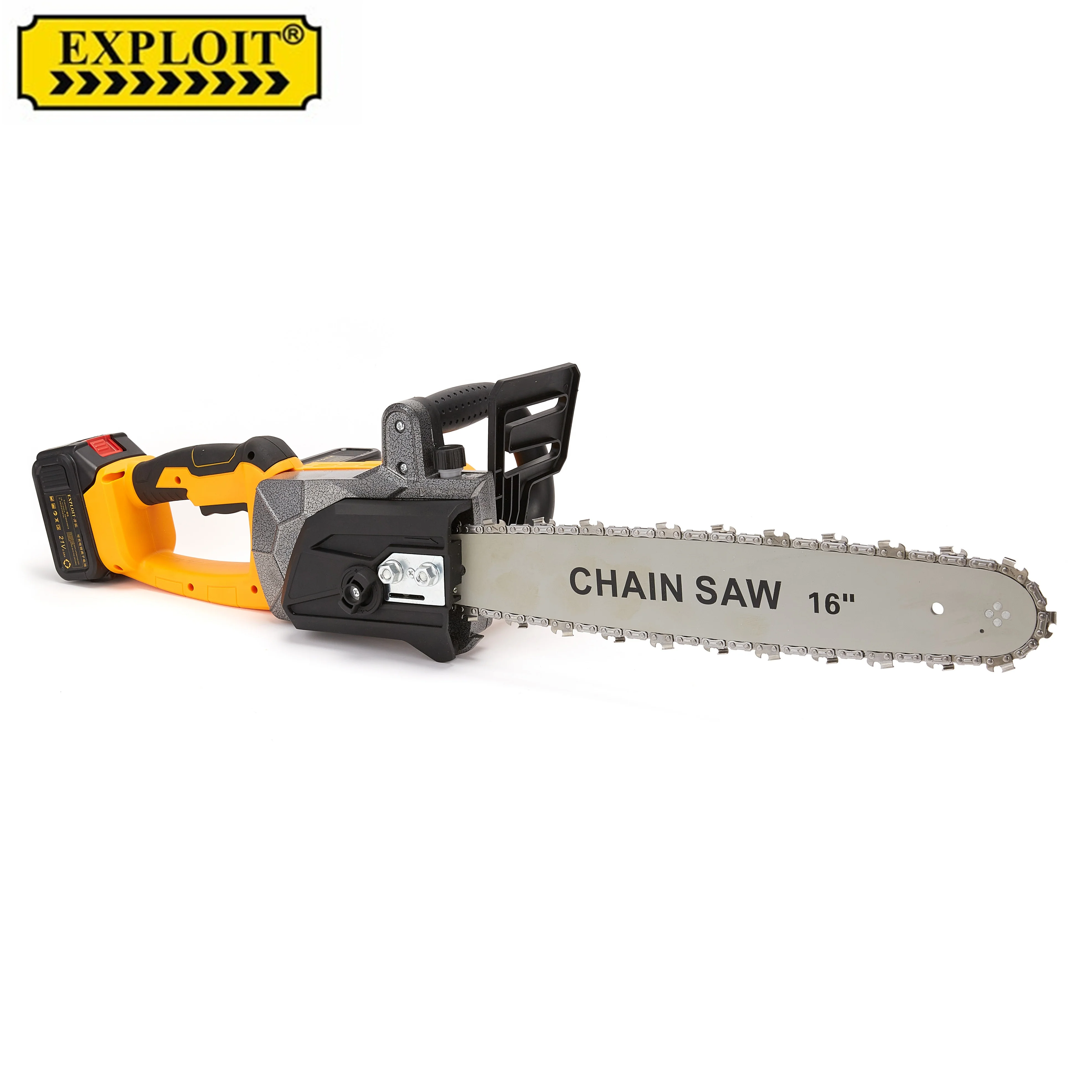 Электрическая цепная пила, профессиональный инструмент для заточки пилы, 21 в, с двойным литиевым аккумулятором, для подрезки живой изгороди