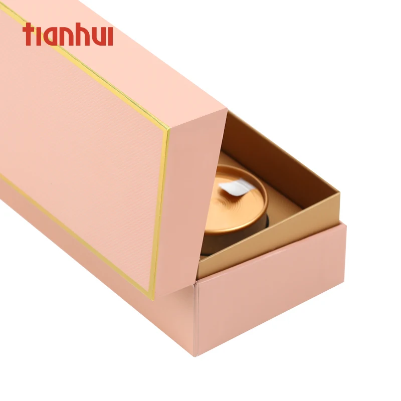 Tianhui, чайный набор с логотипом на заказ, картонные розовые картонные подарочные упаковочные коробки