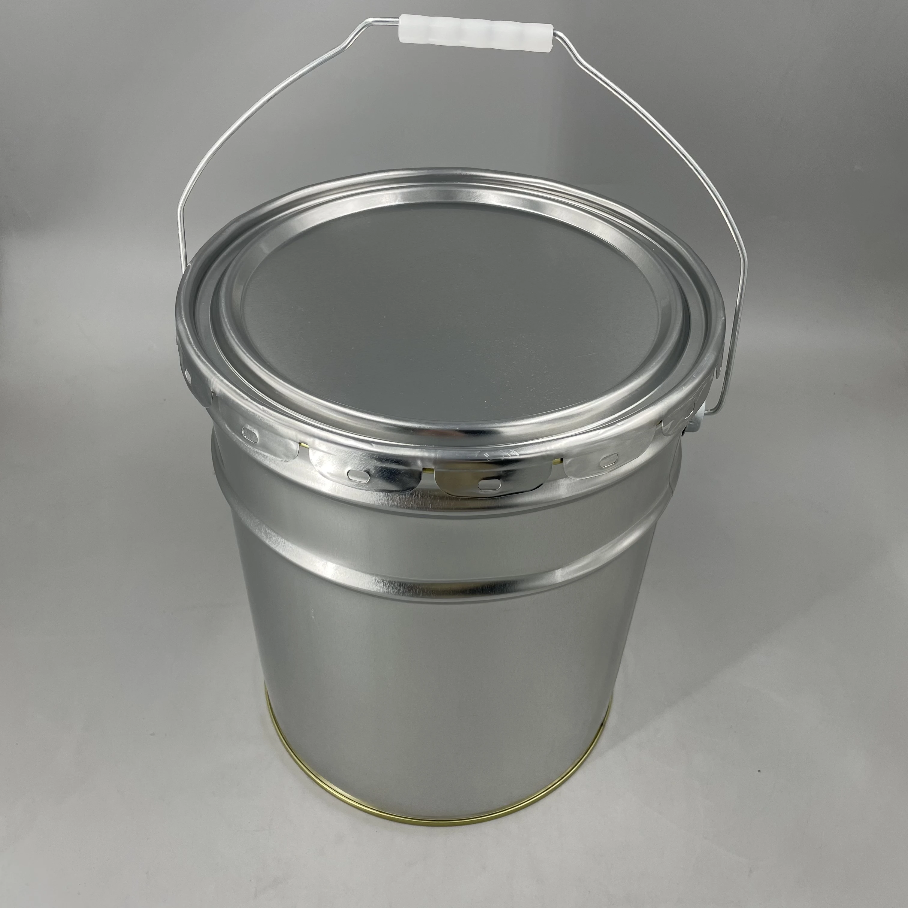 5 gallon tin pail for packaging water base paint or solvent base paint,20 litre metal bucket,paint drum with lug lid
