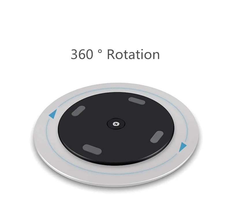  Вращающаяся на 360 градусов основа для монитора компьютера Нескользящая подставка ноутбука док-станция из алюминиевого сплава телевизионного проектора Apple