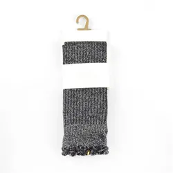 Girls Shining Glitter Cotton Ankle Socks Wrinkle Cuff Spring Crew Sport Socks Women Solid Lurex Ankle Socks