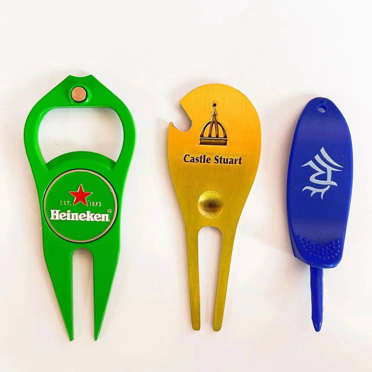 Wholesale OEM Colorful Retractable Golf Divot Repair Tool with Custom Magnetic Ball Marker with High Quality
