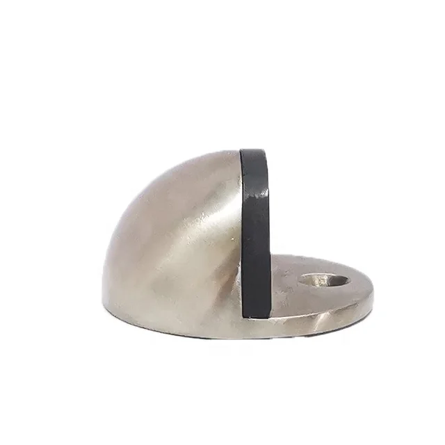 Door Control System Accessories Stainless Steel Rubber Door Stop Wedge