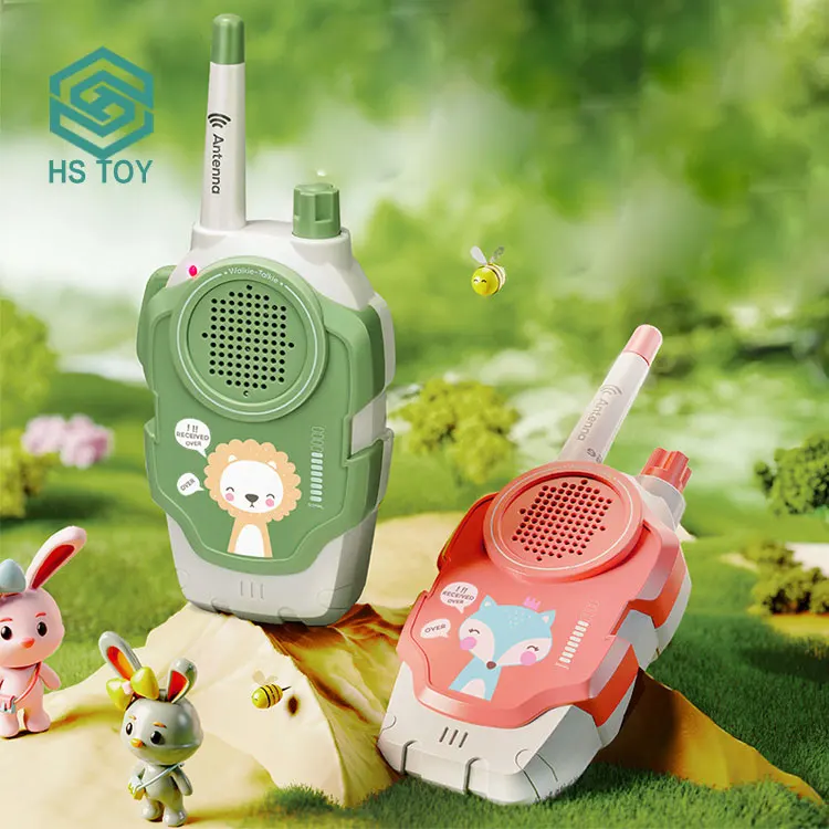 HS Interesting Outdoor Adventure New Arrivals Kids Toys Mini Walkie Talkie 2023 For Girls