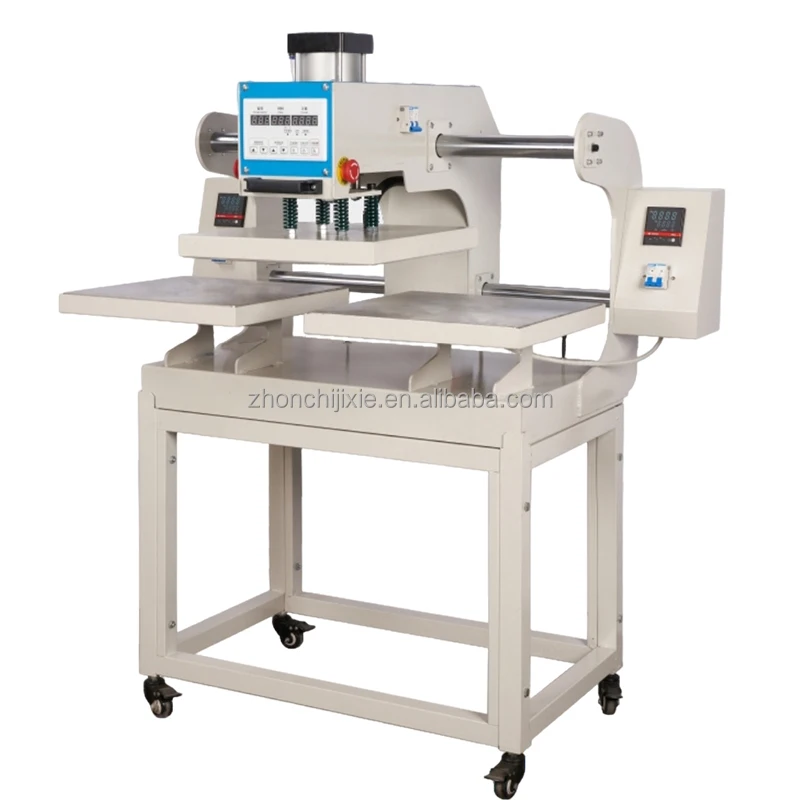 Custom High Quality Double Station Movable Platen 3d Sublimation Heat Press Machines For Cloth