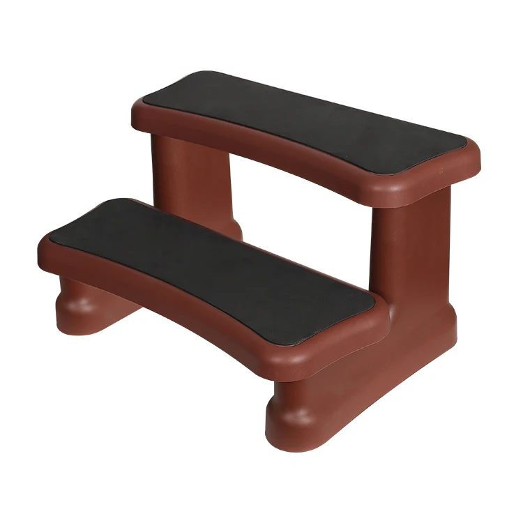 Immer Toughened PP Outdoor Spa Accessories Hot Tub 2-tier Step Whirlpool Universal walk-in Steps