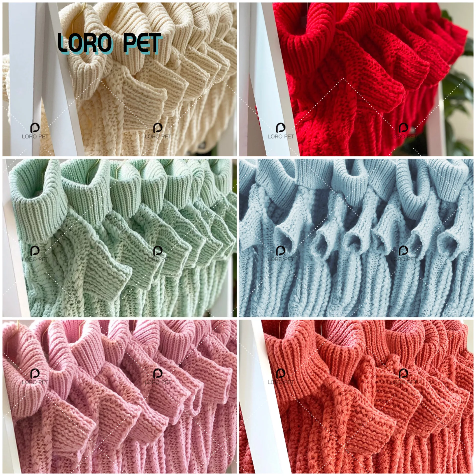 Factory Customized Winter High Quality Pet Clothing Apparel Luxury Dog Clothes Dog Sweater