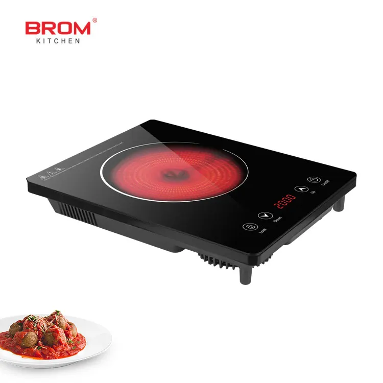 table 1 zone infra red stove hot pot electric induction infrared cooker