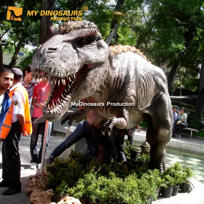 Мой Дино L-116 парк аттракционов оборудование Аниматроник Dinosaurus тираннозавр рекс для