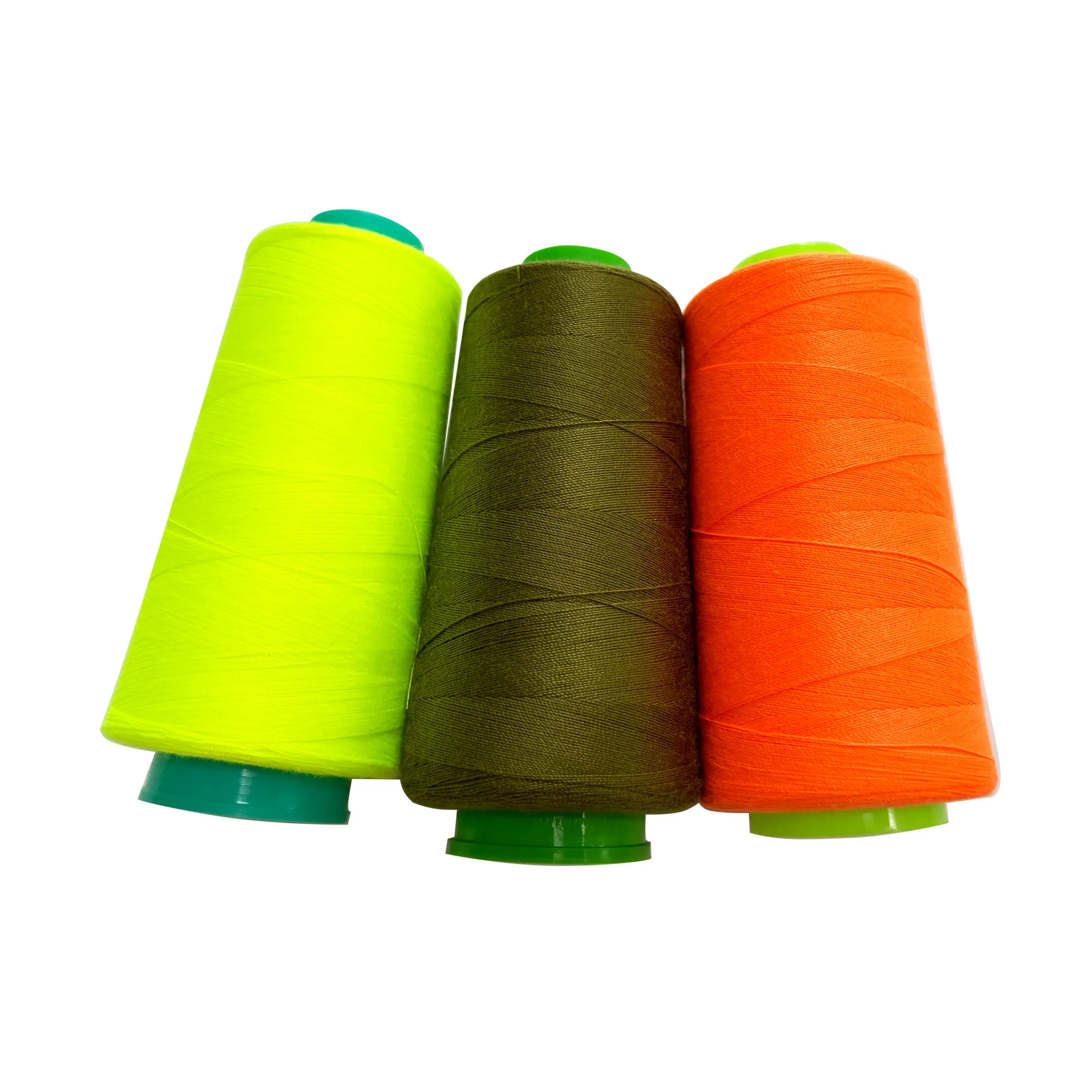 Dansky factory 402 polyester sewing thread Solid Color Dyed Spun Yarn Sewing Thread  For Garment