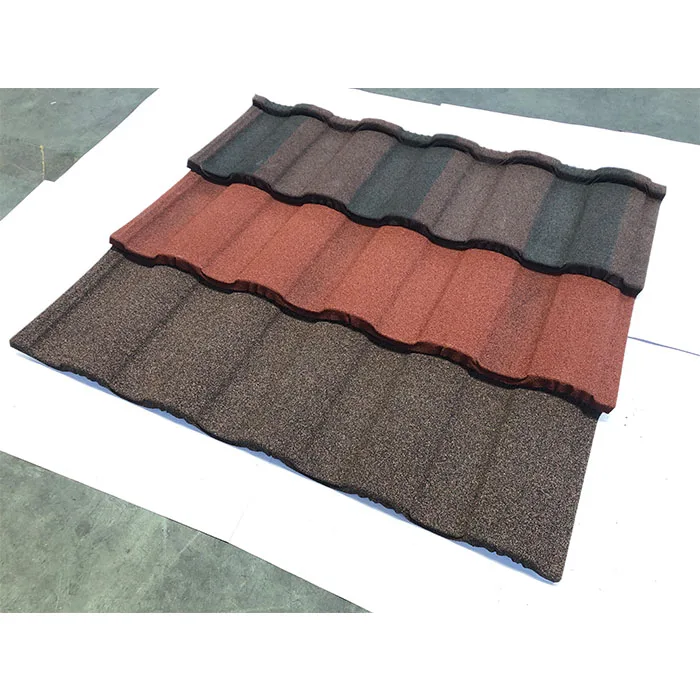 Wholesale Steel Sheet Made Roofing Sheet 0.45 0.5mm. 0.6mm mm Color Stone Coated Metal Roof Tile