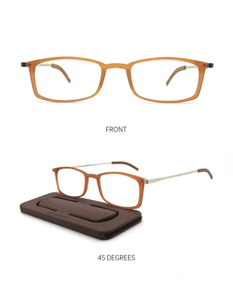 Adjustable Reading Glasses River Optical Blue Light Blocking With Phone Case