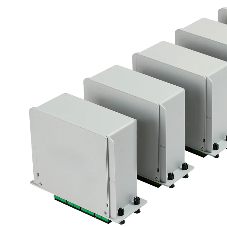 HUAMAI brand 1x8 PLC splitter optical fiber splitter LGX Cassette Fiber Splitter