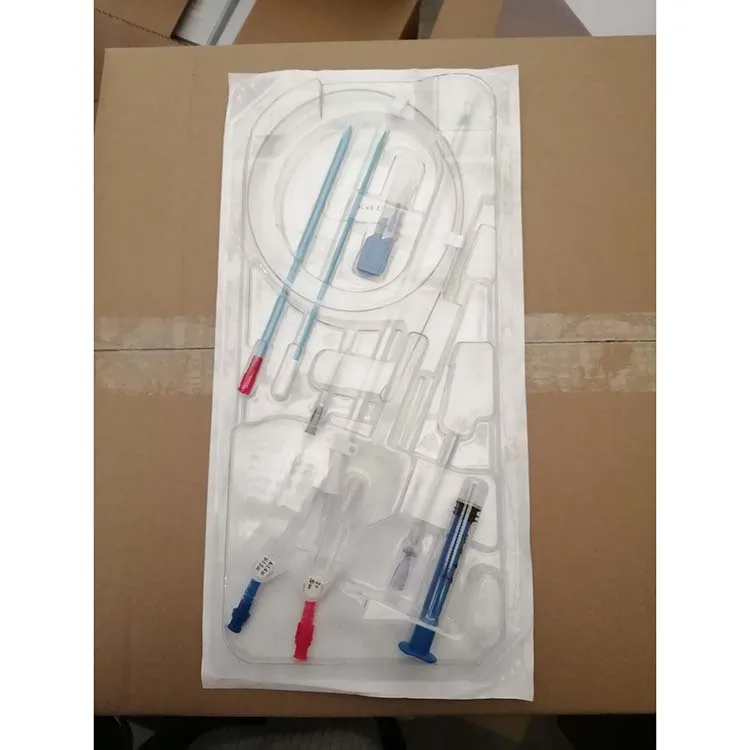 
Good Quality Hemodialysis Consumables Double Lumen Dialysis Catheter 