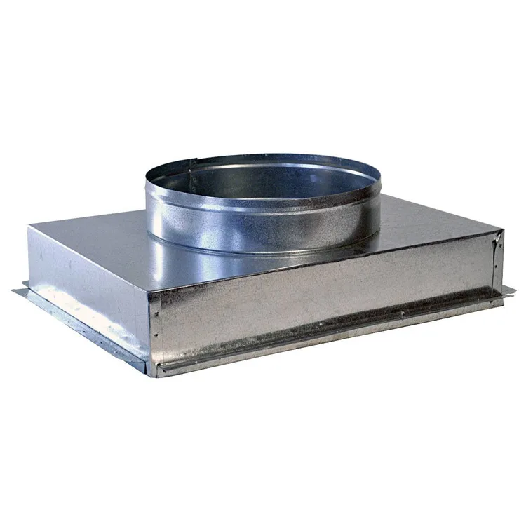 Air duct return air box for air conditioning hvac systems parts