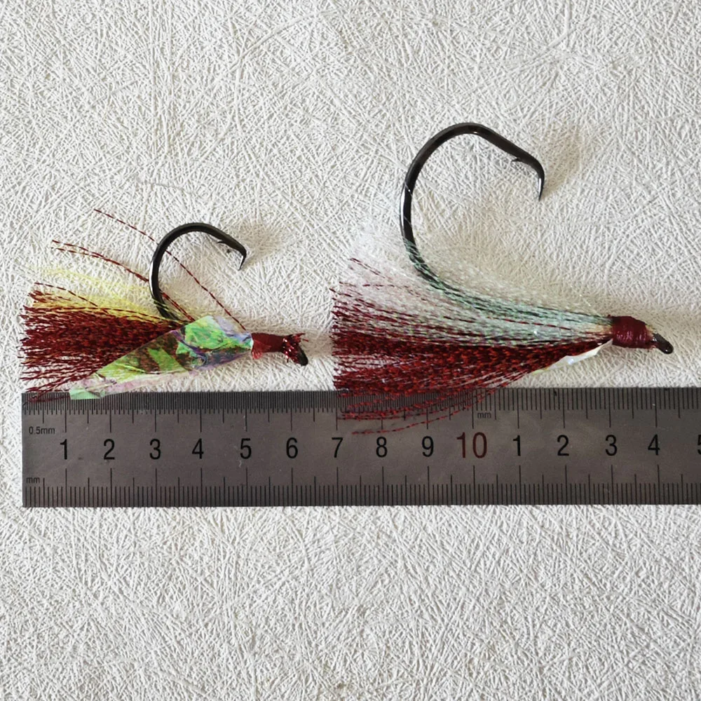 Alpha Fishing Hook Flasher Rigs1/0-10/0 Circle Hooks Rig Fishing Flashers Lure Saltwater Sabiki Rigs