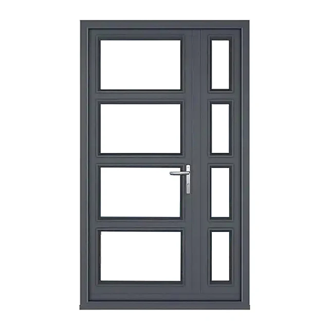 yilin customized external aluminium stained glass kfc door systems windows and doors