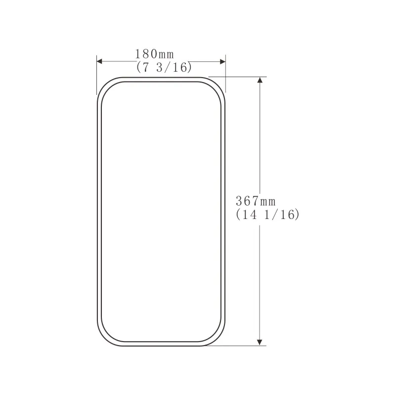 SL-1602 Truck Mirror For Mercedes-Benz and other bus Truck Parts