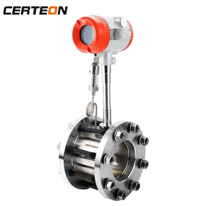 DN15 DN100 venturi tube sonic nozzle Tri clamp vortex air flow meter for boiler saturated steam variable gas hospital oxyge