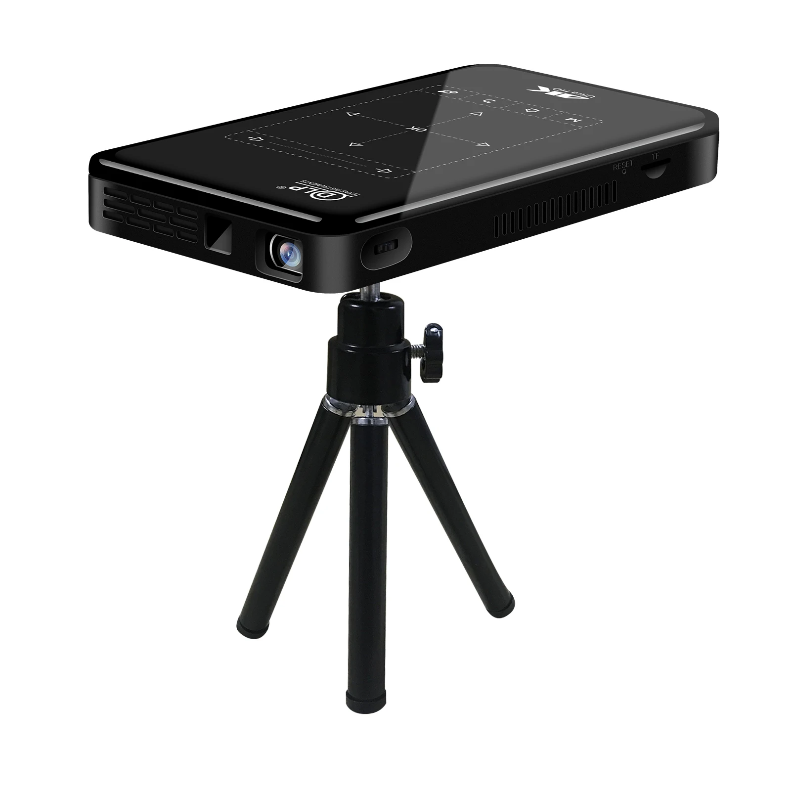Hot Sale Wireless Smart Beamer Android DLP HD 3D 4K Video Mobile Projector Video Home Outdoor Theater Projector