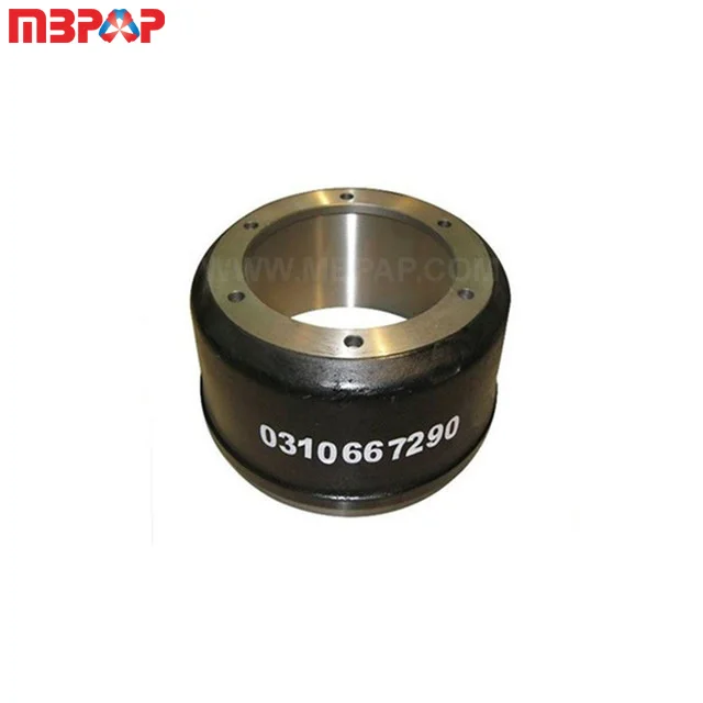 BPW 0310667290 heavy duty truck brake drums