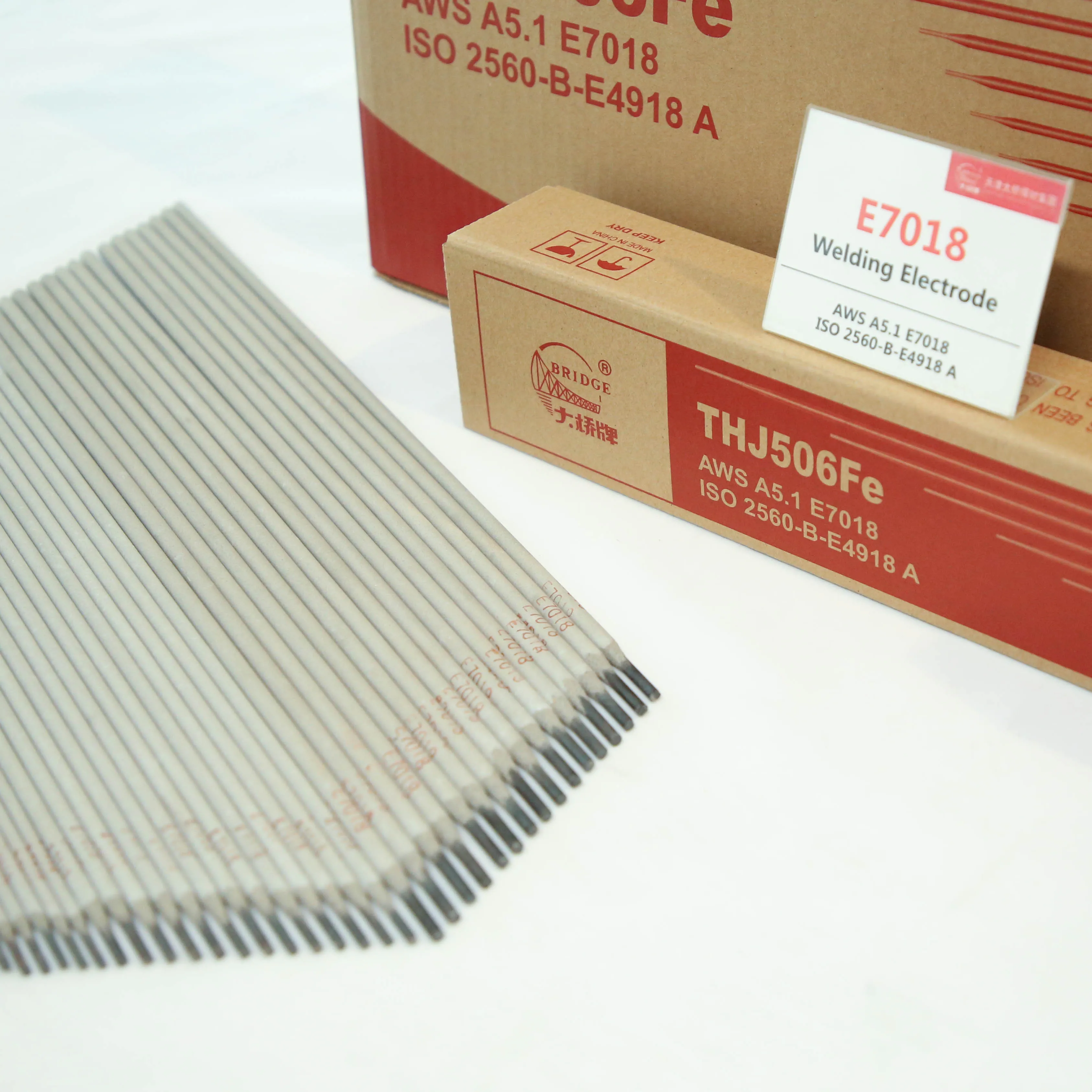 Low hydrogen  weld wire mig electrode AWS E7018 welding rods e6013 7018 electrode