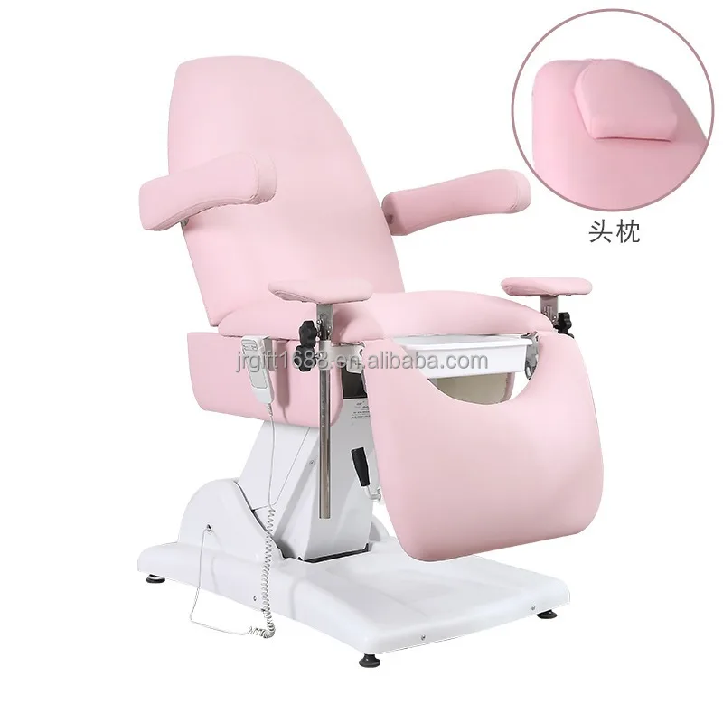 Gynecological Examination Bed Electric Beauty Bed Reclining Chair for Beauty Salon and Hospital Bed