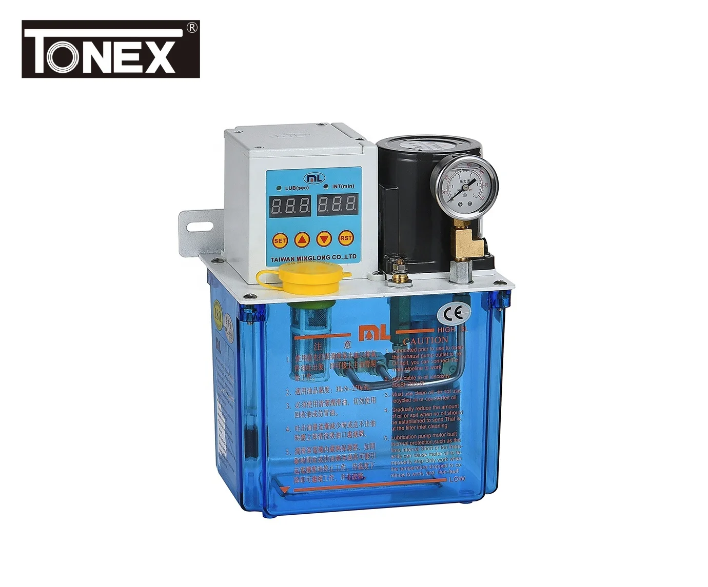 electric Central Lubrication System Lubricant Oil Pump For Injection Molding Machine