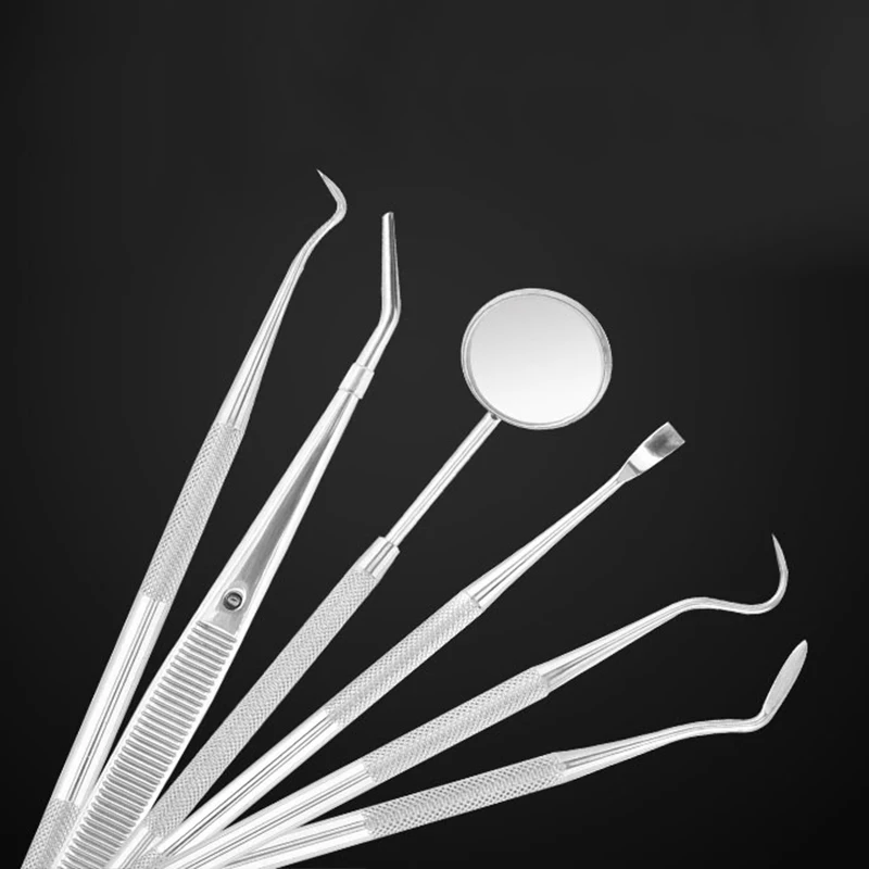 Professional Complete Oral Hygiene 8 Toolsdeep Cleaning Dental Calculus Removal Kit