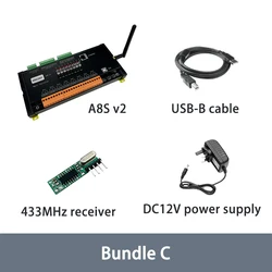 KC868-A8S V2 ESP32 Ethernet RS485 Relay 4G GSM Development  Switch MQTT HTTP ESPhome Tasmota DIY