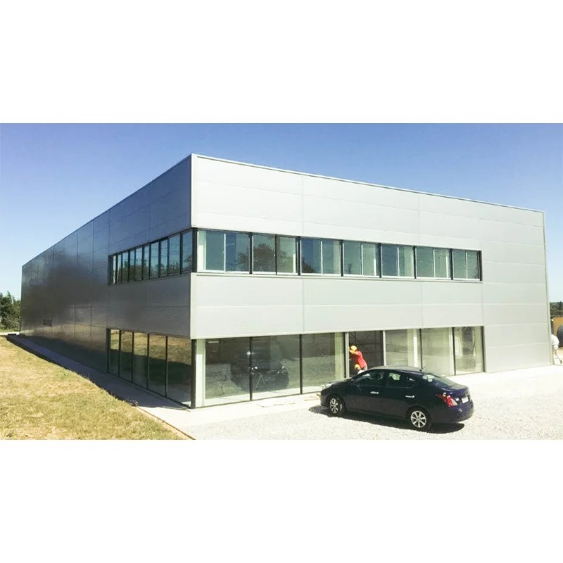 Warm  composite Glass wool sandwich panels for office school  hotel steel structure residential buildings insulated panels