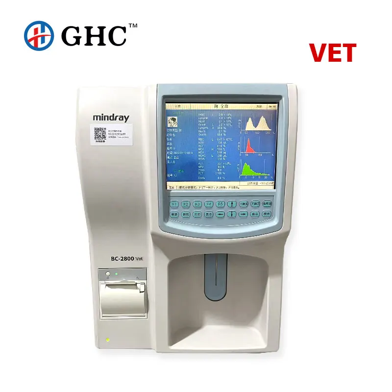 Second Hand Used Mindray bc2800 Vet Veterinary 3 Part Fully Auto Hematology Analyzer Laboratory Equipment Blood Analysis System