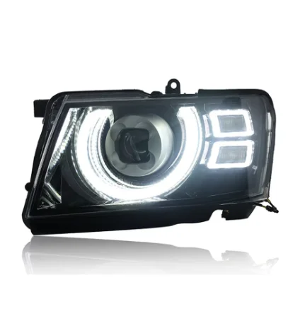GELING Auto Accessories DRL Turn Signal High Head Lamp LED Headlight Head Lamp for Nissan Patrol Y61 2005 - 2022 2023