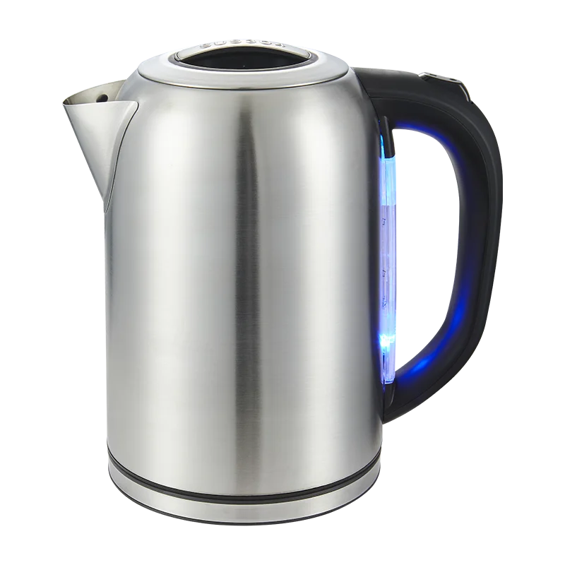 Electric kettle for household use, large capacity 1.7L stainless steel electric kettle for household use, automatic power off, w