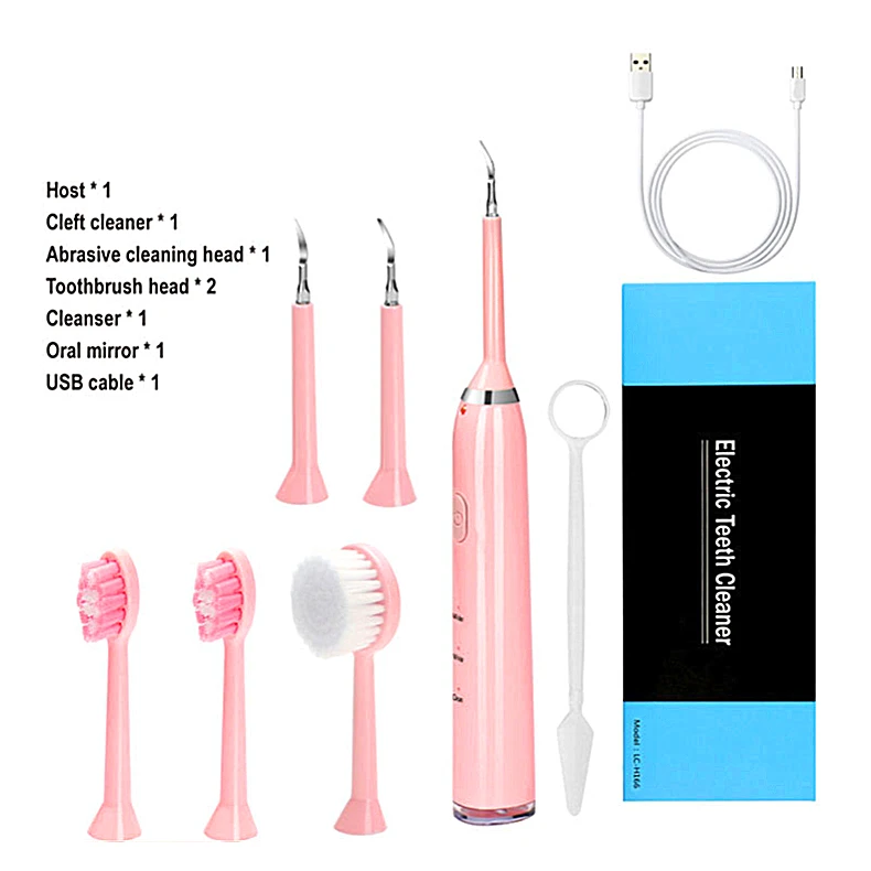Oral Cleaning Tools Ultrasonic Dental Scaler Tooth Stain Calculus Remover Stone Remover Dental Scaler