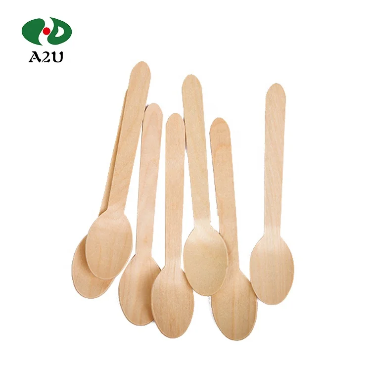 Biodegradable Healthy Eco friendly Disposable Wooden Plates and Cutlery/Flatware