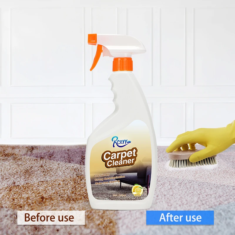 Customized Eco-friendly household cleaning product pets stain odor remove carpet cleaner spray
