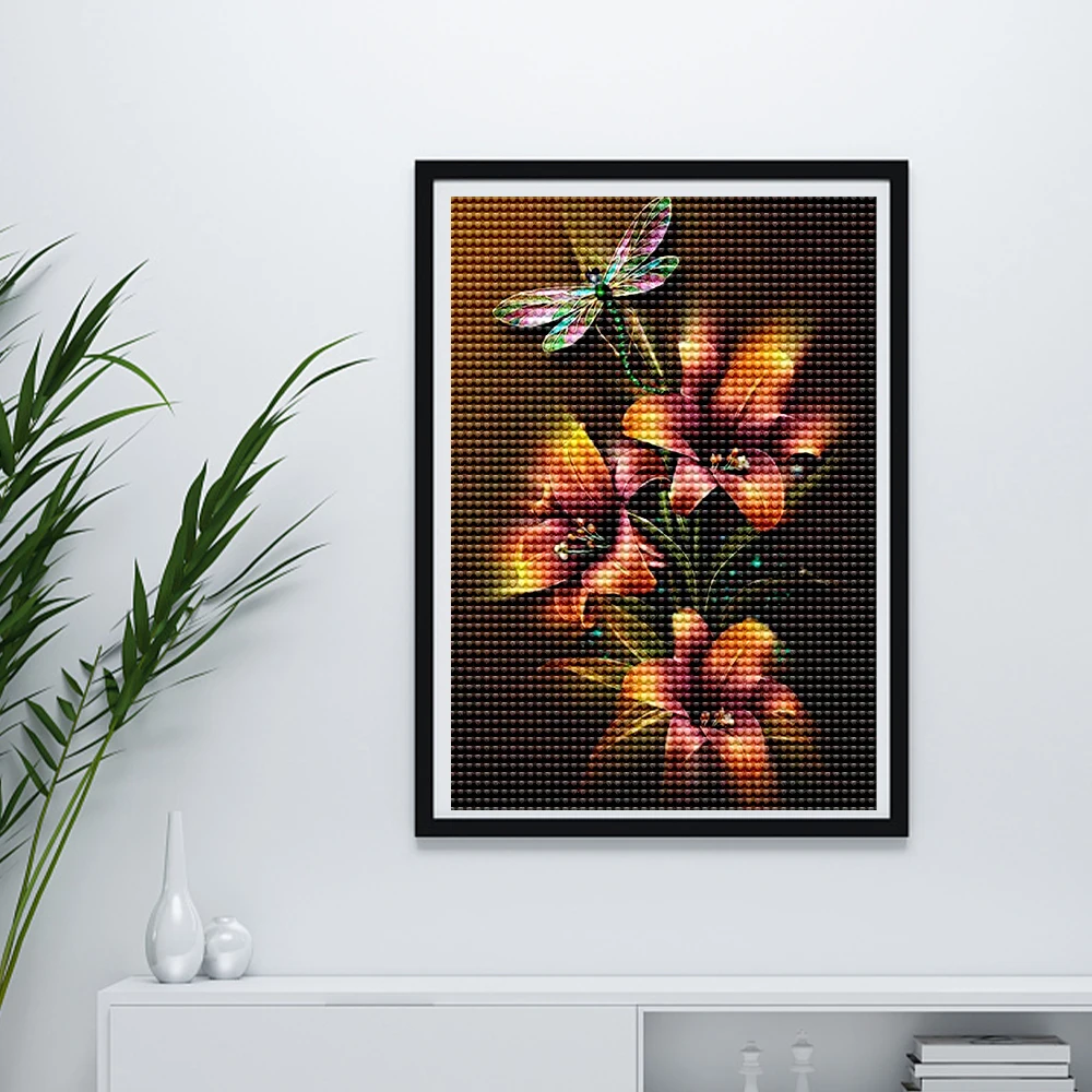 Wholesale Sunflower Full Diamond Drill Painting 5D Diy Colorful Flower painting Home Decor