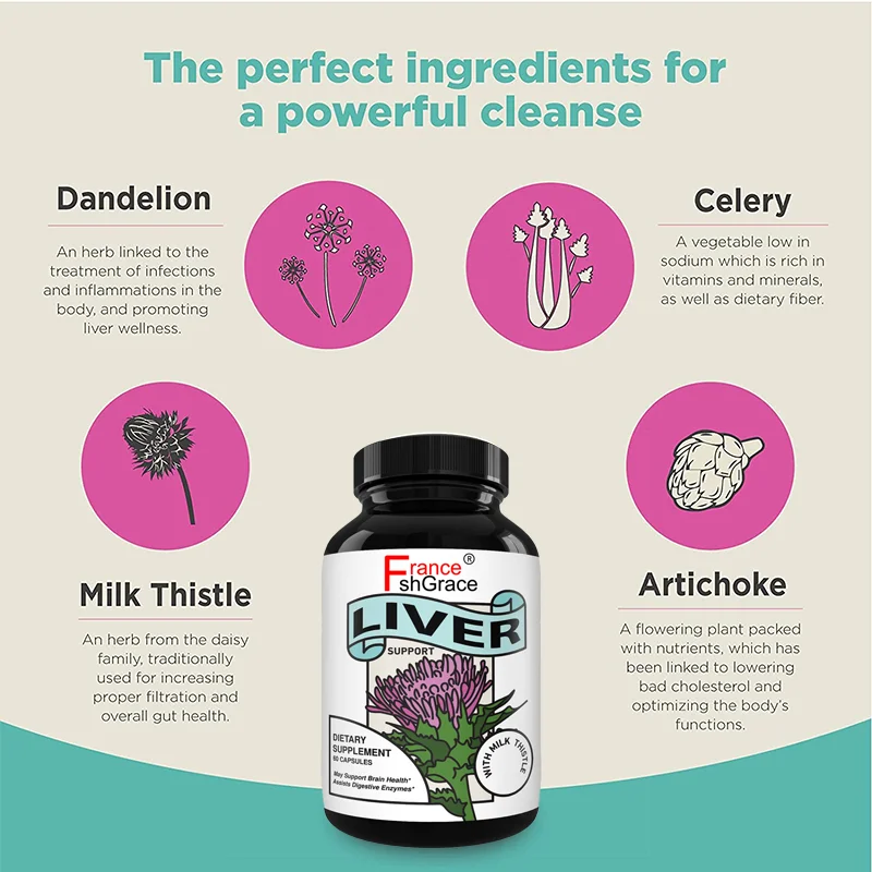 Organic Milk Thistle Extract Capsules Vegan Non-GMO All-Natural Antioxidant Supporting Immune Response, Liver Function