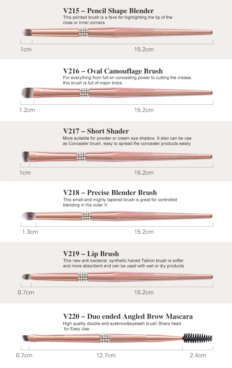 New Makeup Brush 14 Eye Shadow Eye Eye Shadow Makeup Tools Champagne Handle Makeup Brush Set