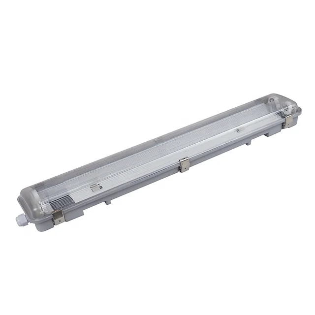 
Good price PC cover ABS base IP65 T8 LED Tube waterproof tri-proof light Fixture 