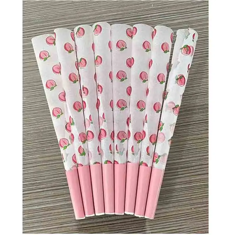 
Free Shipping Nature and unbleached 13g 109mm king size hemp paper pre rolled cones for smoking 