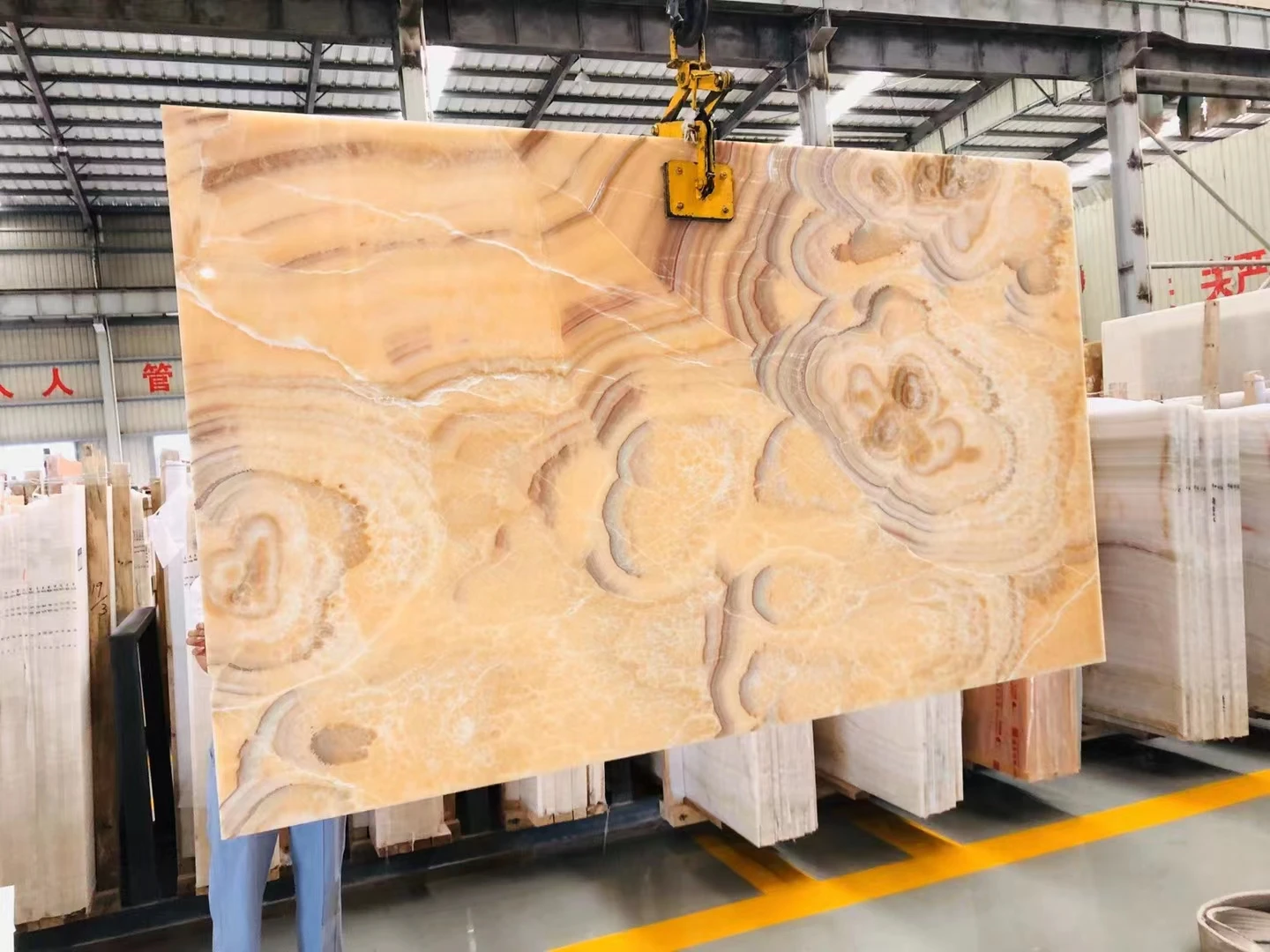 Orange Onyx Slab