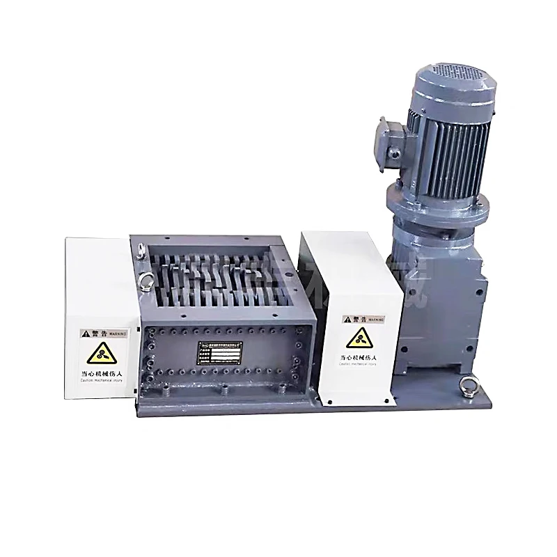 FDL-Double Shaft Shredder Feeding Box Shredder Chassis Machine Blade