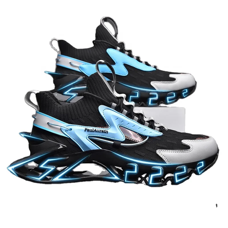 STNM Men Sneakers Male Casual Shoes Tenis Luxury Sport Shoes Trainer Sneakers Fashion Running Red Bottom Blade Shoes For Men