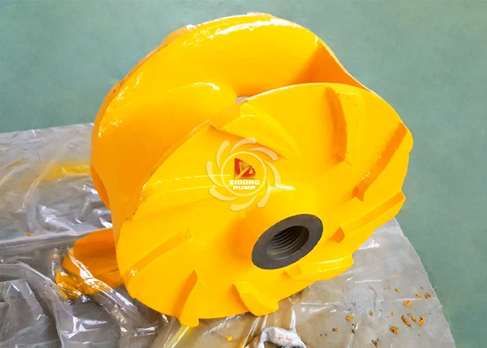 High chrome alloy A05 impeller for sand dredging pump model 12/10 G