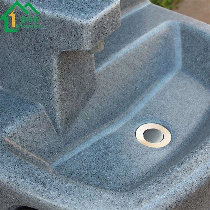 Умывальник Hdpe Мобильный Портативный умывальник Открытый Общественный Туалет Стоящий Современный Кемпинг Стиральная Станция