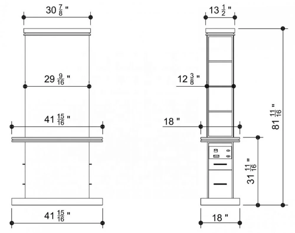 Hair salon beauty led mirror station barber mirror